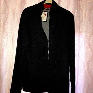 New Relwen dark grey sweater never worn with tags still on